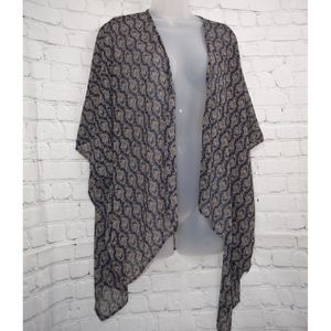 Medallion print Wrap